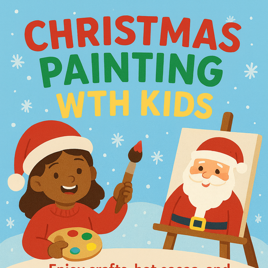 Crafts and Cocoa with Santa and themes paint Indianapolis for kids